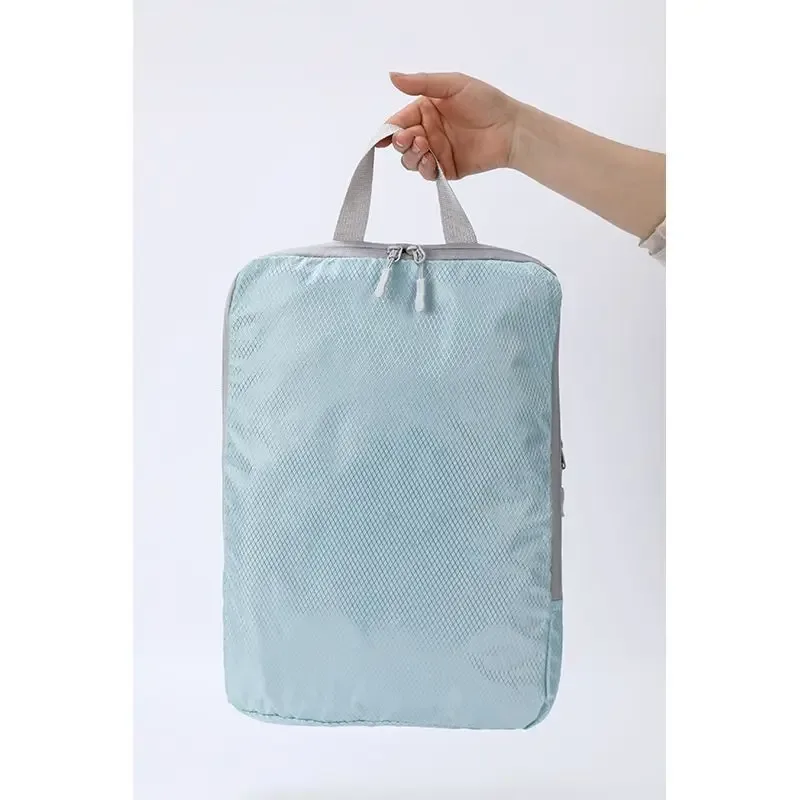 homefish ensemble de 4 sacs de rangement de voyage compressibles verticaux imperméables multifonctionnels pour bagages d'affaires
