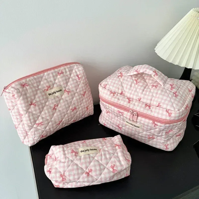 trousse de maquillage pour femmes, 1 pièce, grande capacité, organisateur de cosmétiques de voyage, pochette de toilette, sac de rangement étanche pour salle de bain pour filles