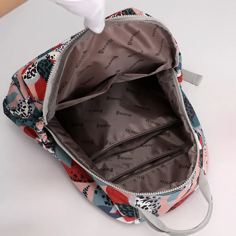 nouvelle mode adolescente filles sac à dos impression florale loisirs sac à dos étudiant bagages femmes loisirs voyage sac à dos