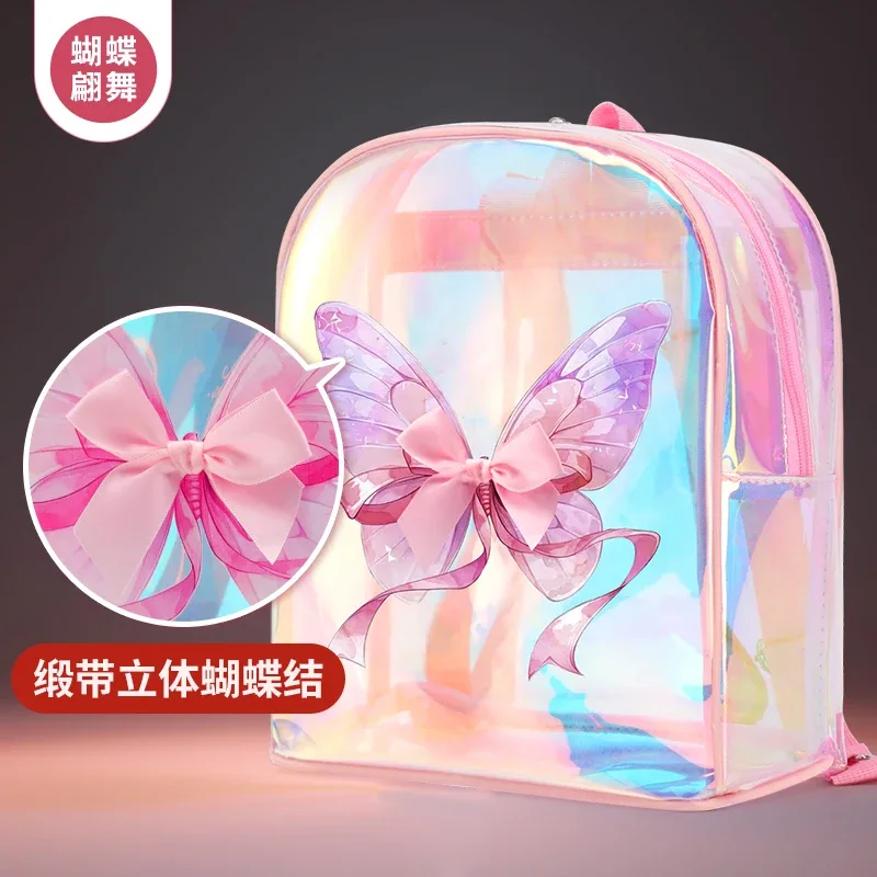 fille bookbag enfants sac à dos enfant laser ballet latin yoga gymnase sport stockage sacs à dos étanche fwash gratuit et résistant à la saleté