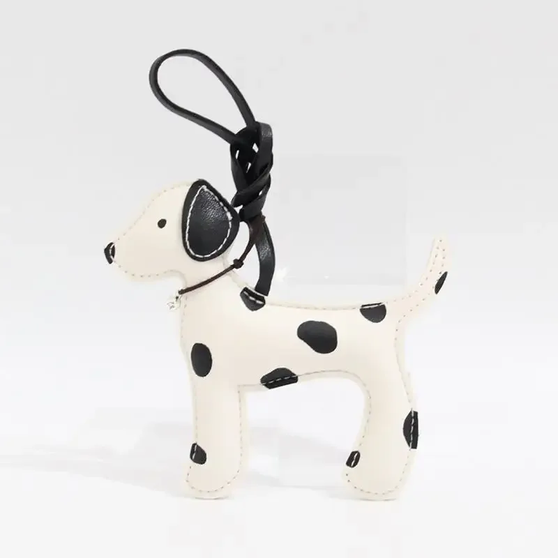  pendentif de sacs à bandoulière, breloque chien mignon, corde en cuir pour sacs à dos, accessoires de bricolage, cadeau idéal pour femmes