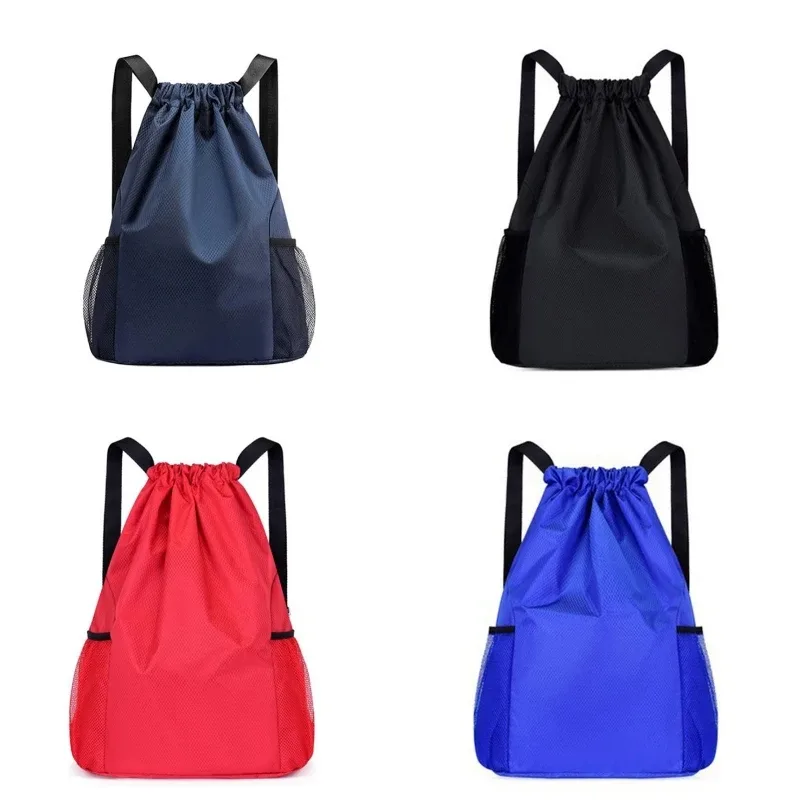 sac à dos de poche à cordon de serrage pour hommes et femmes, nouveau sac à dos étanche en nylon de grande capacité, sac de voyage à cordon de serrage, sac de sport de fitness