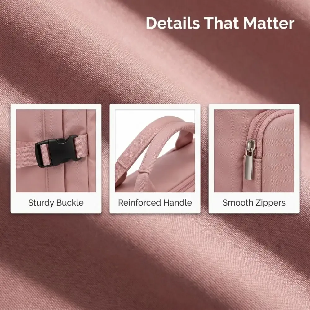 organisateur de bagages multi-poches, sac de rangement pour valise à accès rapide, mains libres, sangles réglables, pochette antichoc pour ordinateur portable