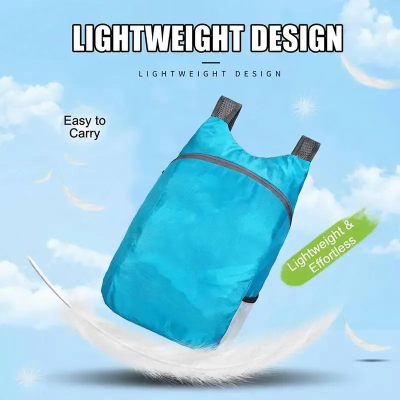 sac pliable ultraléger pour hommes et femmes, sac à dos étanche de grande capacité, sacs de voyage portables légers, sac à dos de sport de plein air