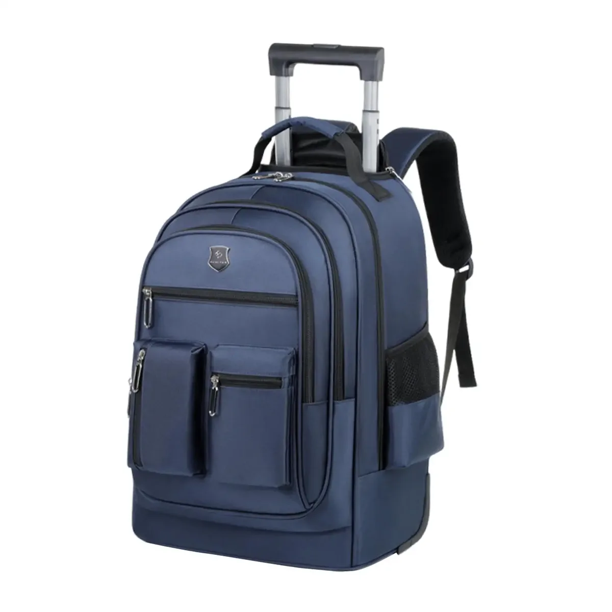 sac à dos de voyage à roulettes pour hommes et femmes, chariot léger, cabine d'affaires, étui à bombes pour ordinateur portable roulant, voyage d'affaires, adultes