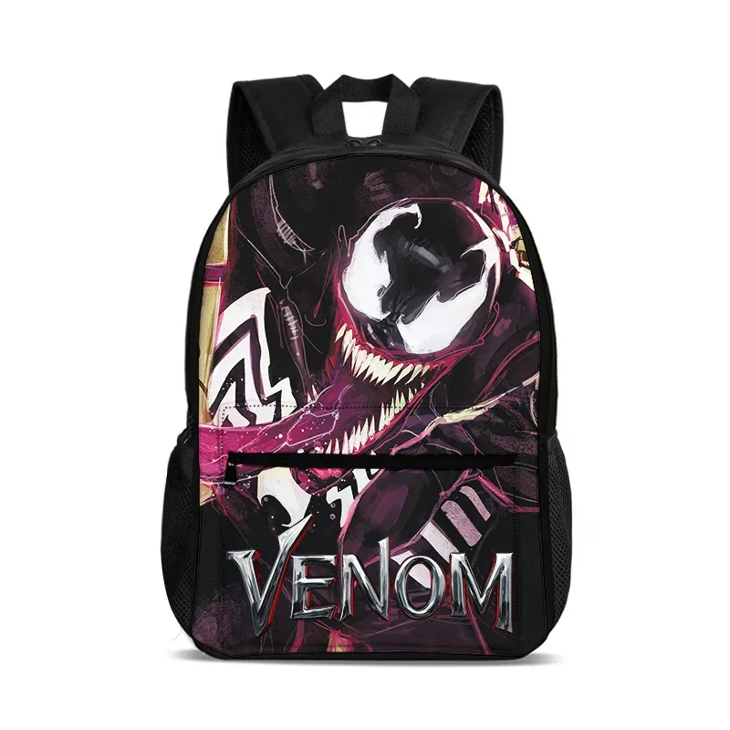sac à dos venom school de grande capacité, sac à dos d'école à la mode, cadeau pour enfants, pratique et multifonctionnel