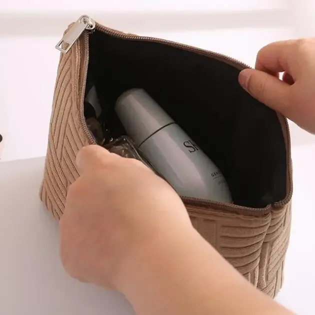sac de maquillage en forme de seau, grande capacité, portable, pour voyage et maison, sac de rangement pour cosmétiques