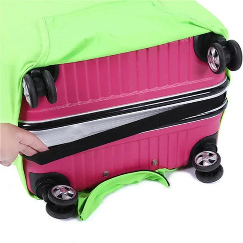housse de bagage de voyage élastique, housse anti-poussière adaptée aux valises de 18 à 30 pouces, accessoires de voyage