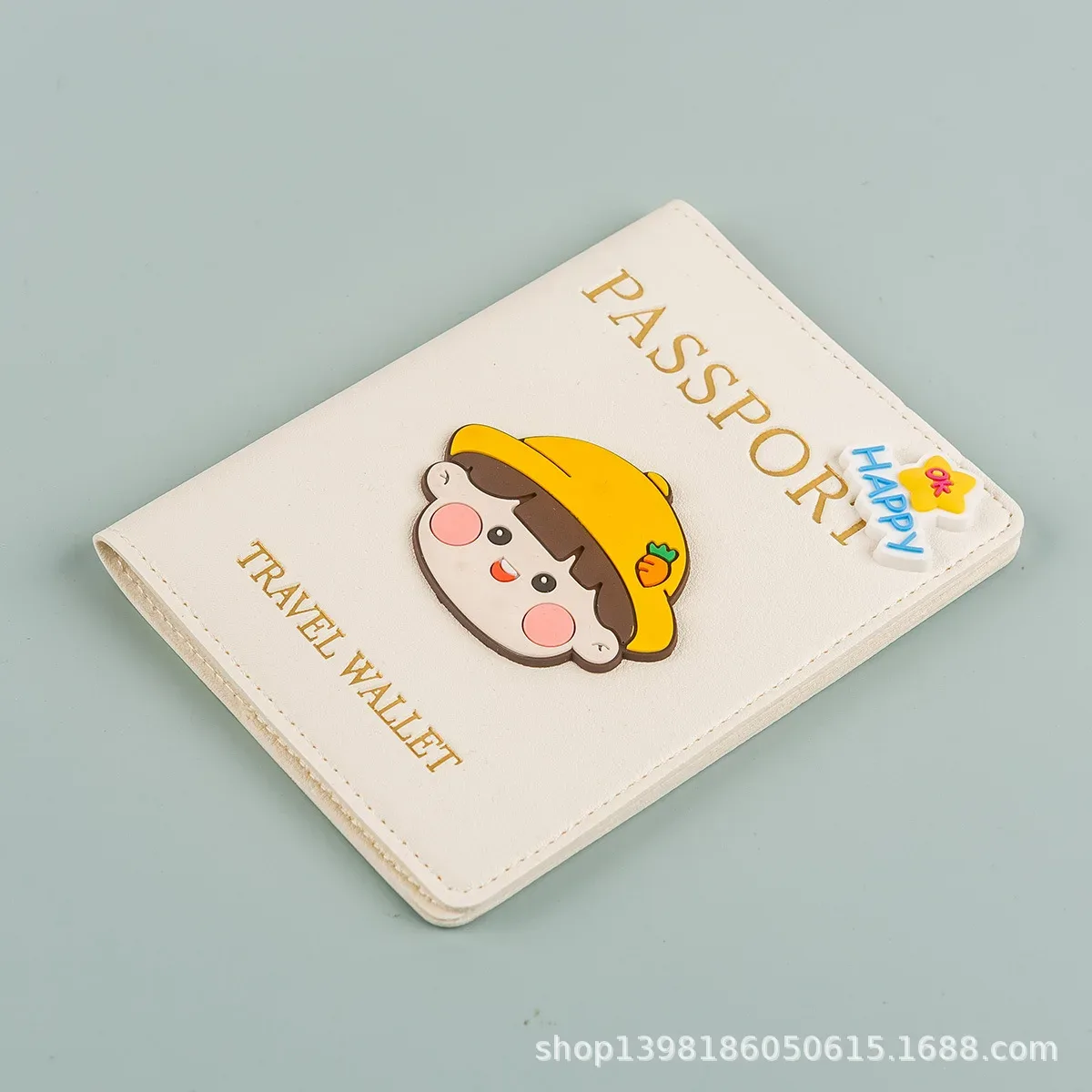 couverture de passeport sur le thème d'anime, porte-documents de voyage tendance pour sac essentiel quotidien, couvertures de passeport