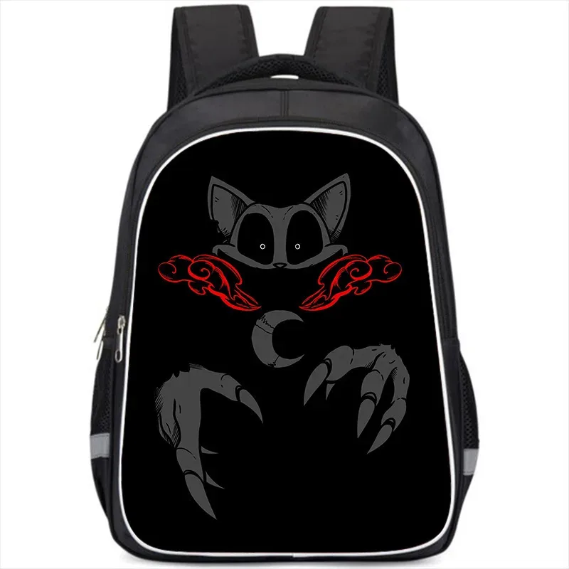 sac à dos smiling critters pour enfants, cartable double couche, cadeau d'anniversaire, sacs d'ordinateur pour étudiants