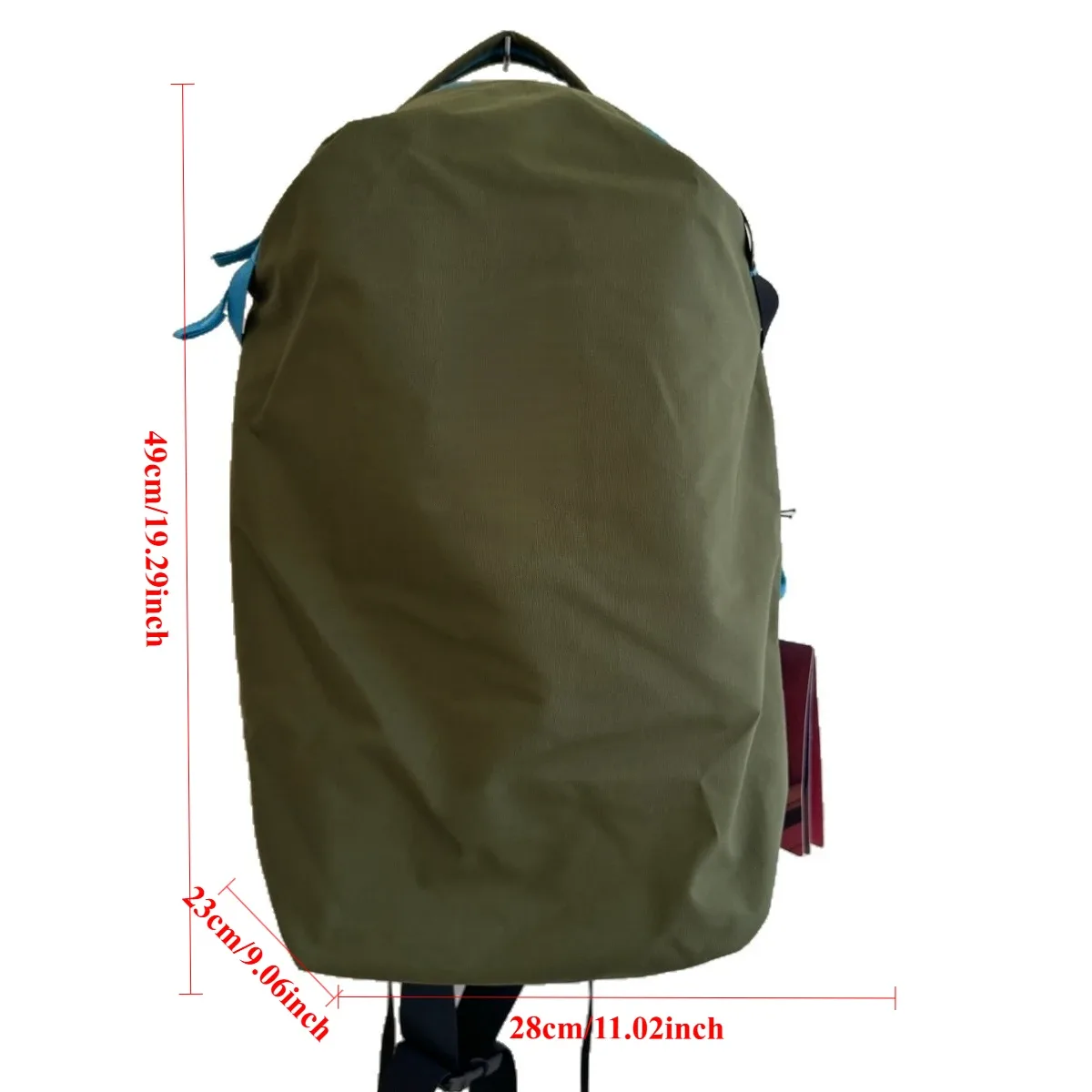sac à dos de randonnée léger 28l, couleur tendance dopamine, grande capacité, sac à dos de voyage unisexe décontracté pour activités de plein air