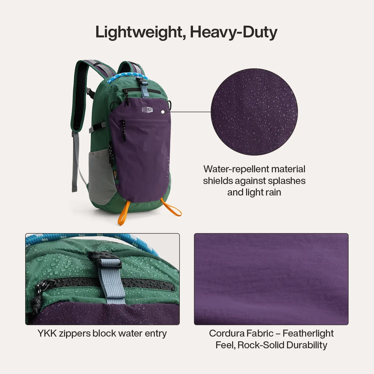 bagsmart sac à dos d'école pour femmes, sacs d'école imperméables en nylon, convient aux ordinateurs portables de 14 pouces, léger, durable, pour les voyages, les déplacements, la randonnée
