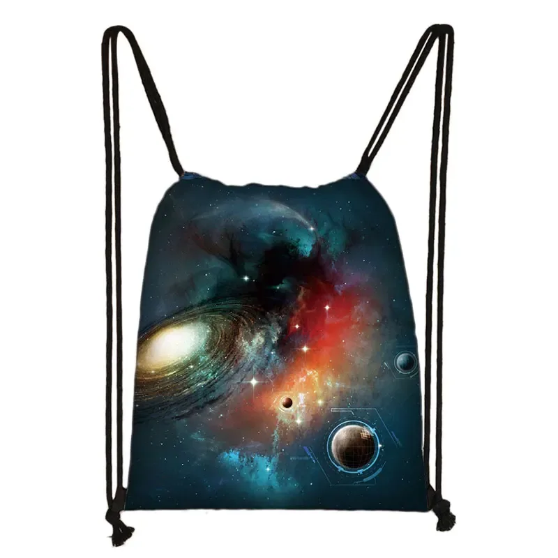 spacvier-sac à dos imprimé pilote pour femme, astronome ovni, proximité wstring, sac de rangement pour chaussures de voyage, support de livre pour adolescent, cadeau