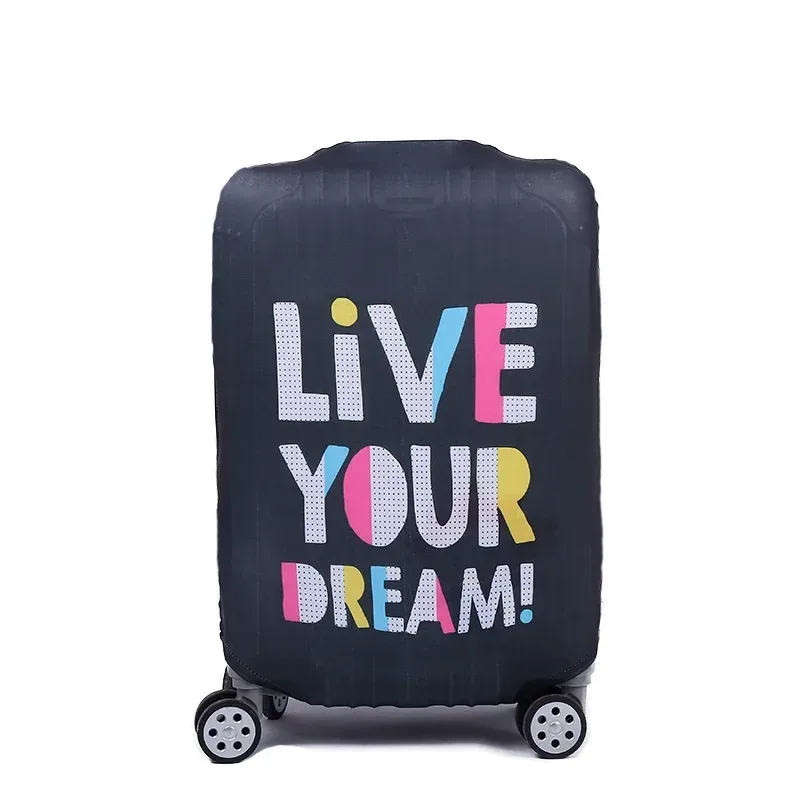 Housses de protection pour bagages de voyage, housse de protection pour valise, housses anti-poussière extensibles pour accessoires de voyage, fournitures de bagages