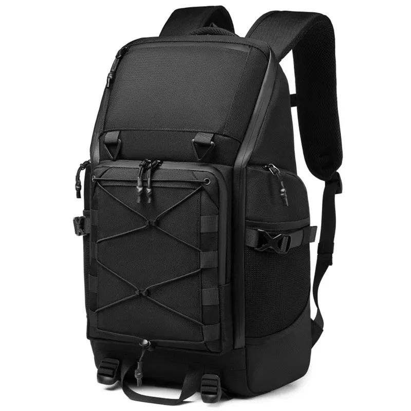 OZUKO sac de voyage extérieur étanche 15.6 pouces sac à dos pour ordinateur portable multifonction 30L grande capacité randonnée sac à dos pour hommes