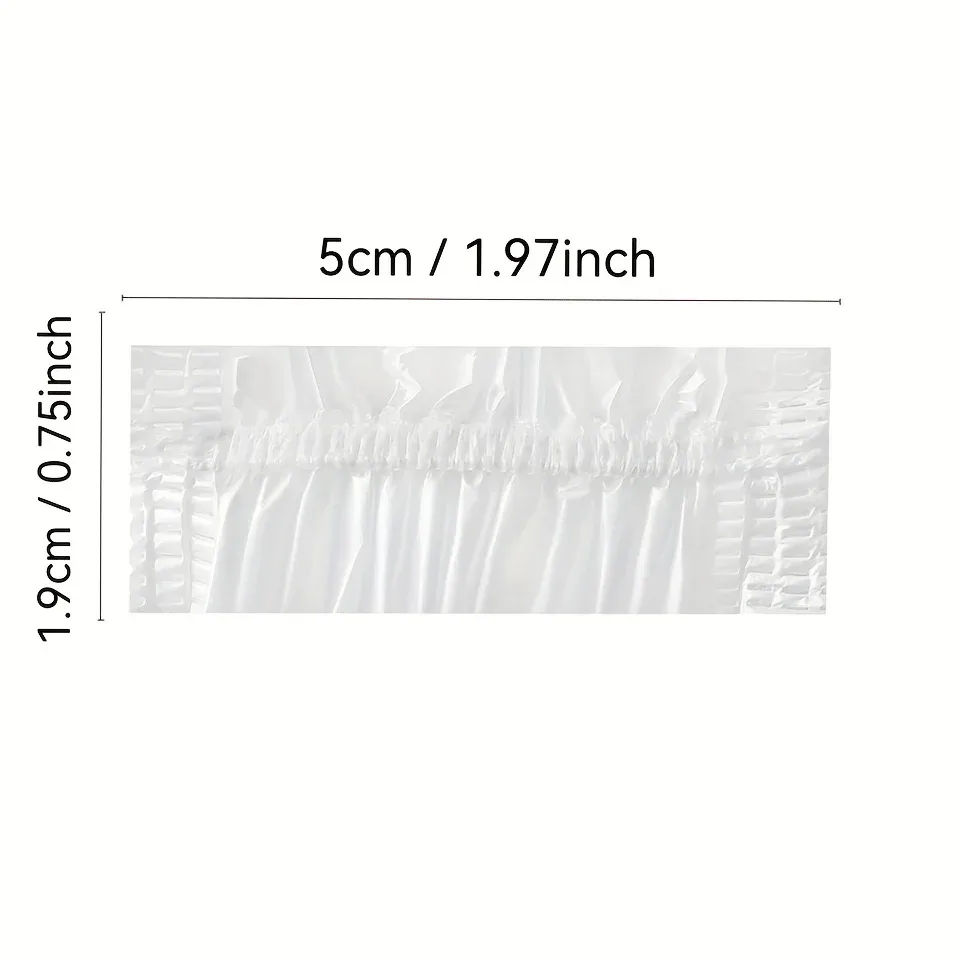 yitape 50/100pcs housses de roues de valise jetables, imperméables et anti-poussière, protection des roues de bagages pour les voyages d'affaires et le rangement