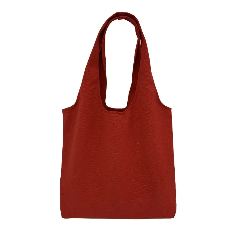 sac de rangement en toile vierge personnalisé avec logo imprimé, sac fourre-tout à main pour hommes et femmes, sacs de courses à bandoulière pour supermarché