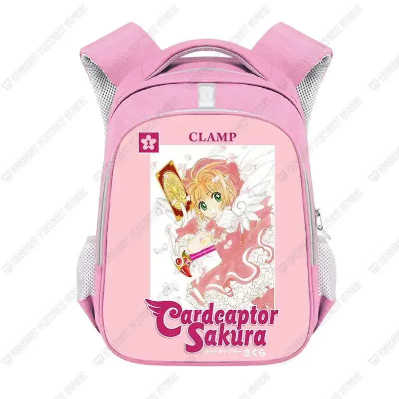 anime anime cardcaptor sakura sac à dos pour adolescente filles enfants sacs d'école femmes sacs à dos d'ordinateur portable enfants maternelle sac cadeau