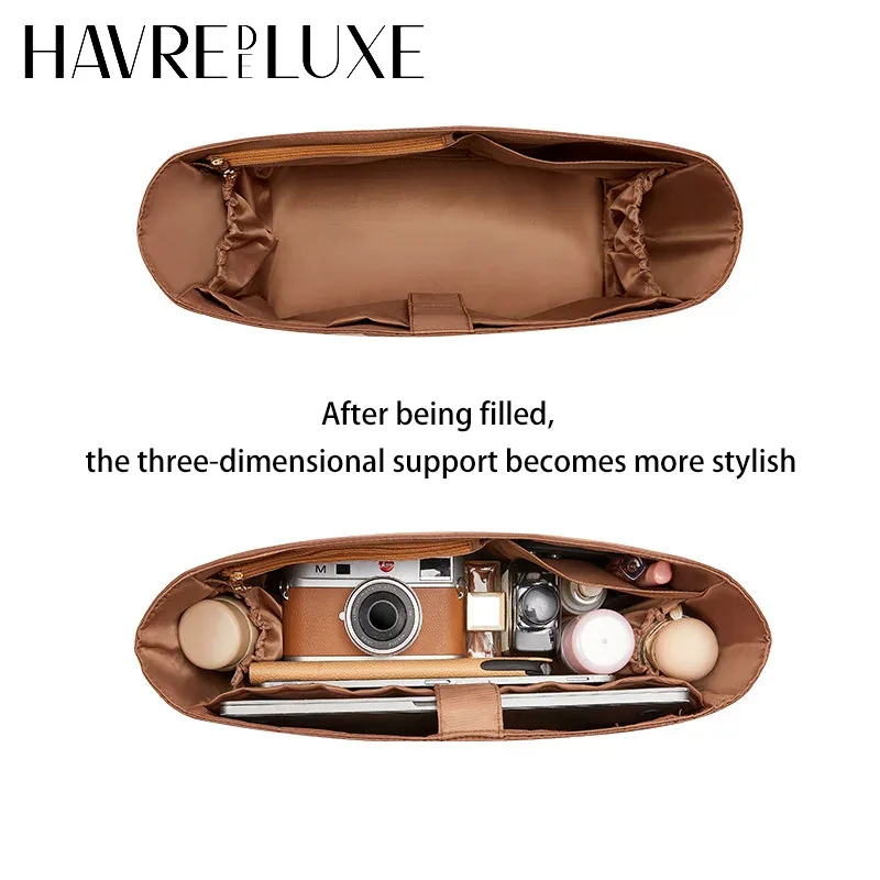 sac de rangement intérieur en nylon épais pour ordinateur, compatible avec le sac fourre-tout city 33 signature, insert organisateur de couleur assortie, maintient la forme et est soigné