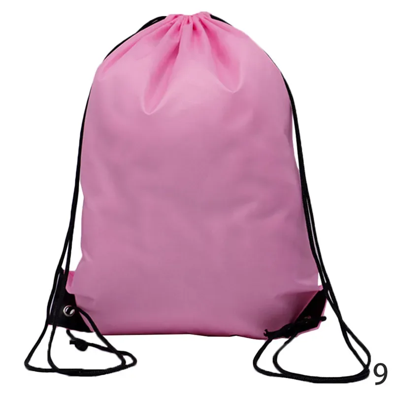 sac de sport étanche pour enfants, portable, épais, ceinture à cordon, sacs à dos d'équitation, gymnastique, chaussures à cordon, danse, ballet, pe