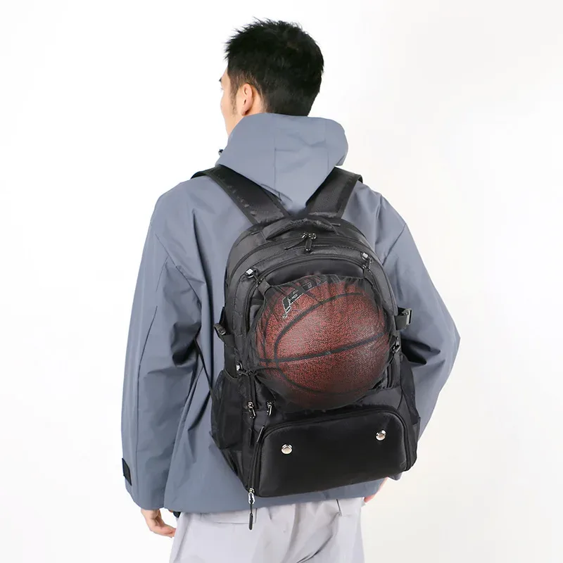 sac à dos de basket-ball personnalisé avec logo imprimé, sac de football d'extérieur, sac de badminton, sac de rangement pour le baseball, nom et numéro personnalisés