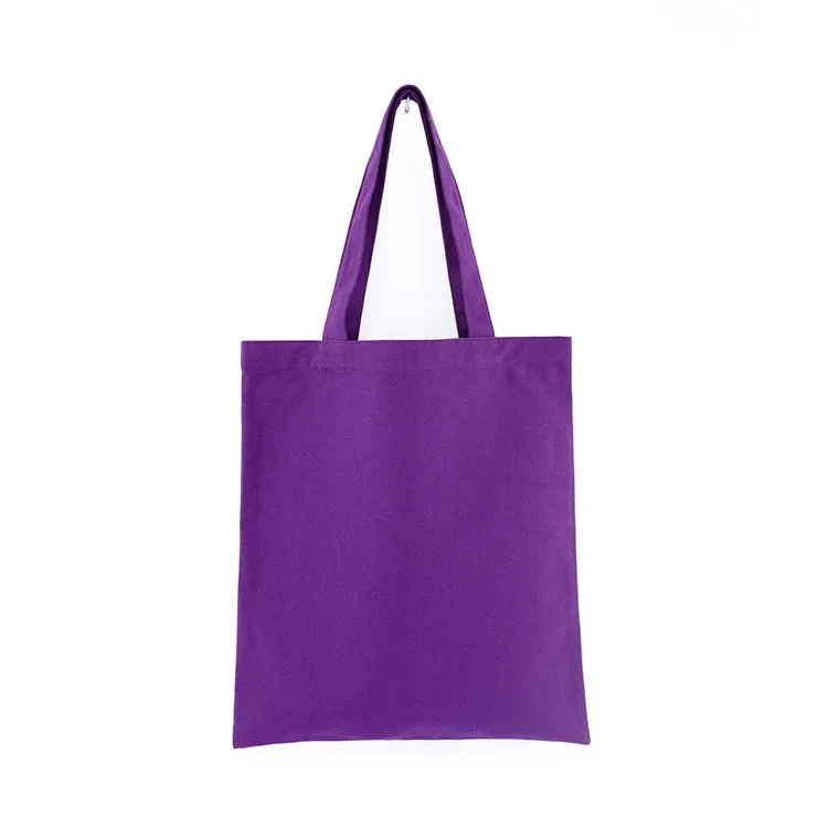 sac fourre-tout en toile vierge personnalisable avec logo, vente en gros, sac de shopping écologique coloré et tendance