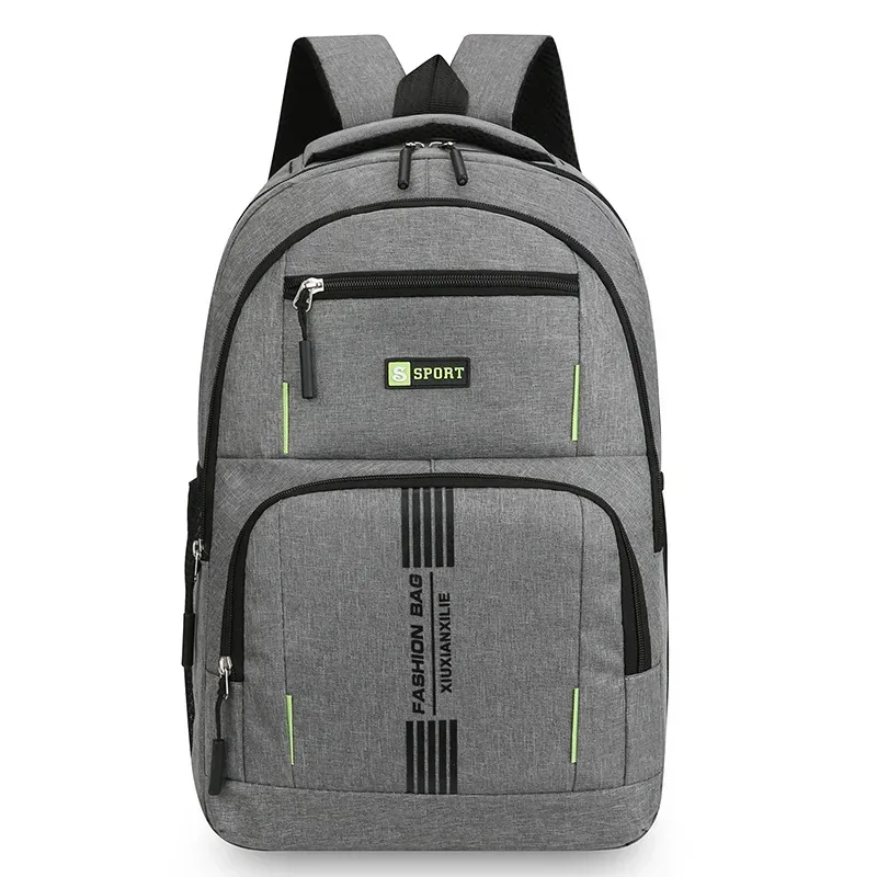 sac à dos pour homme, nouveau sac à dos de voyage léger multi-poches pour les affaires et les loisirs