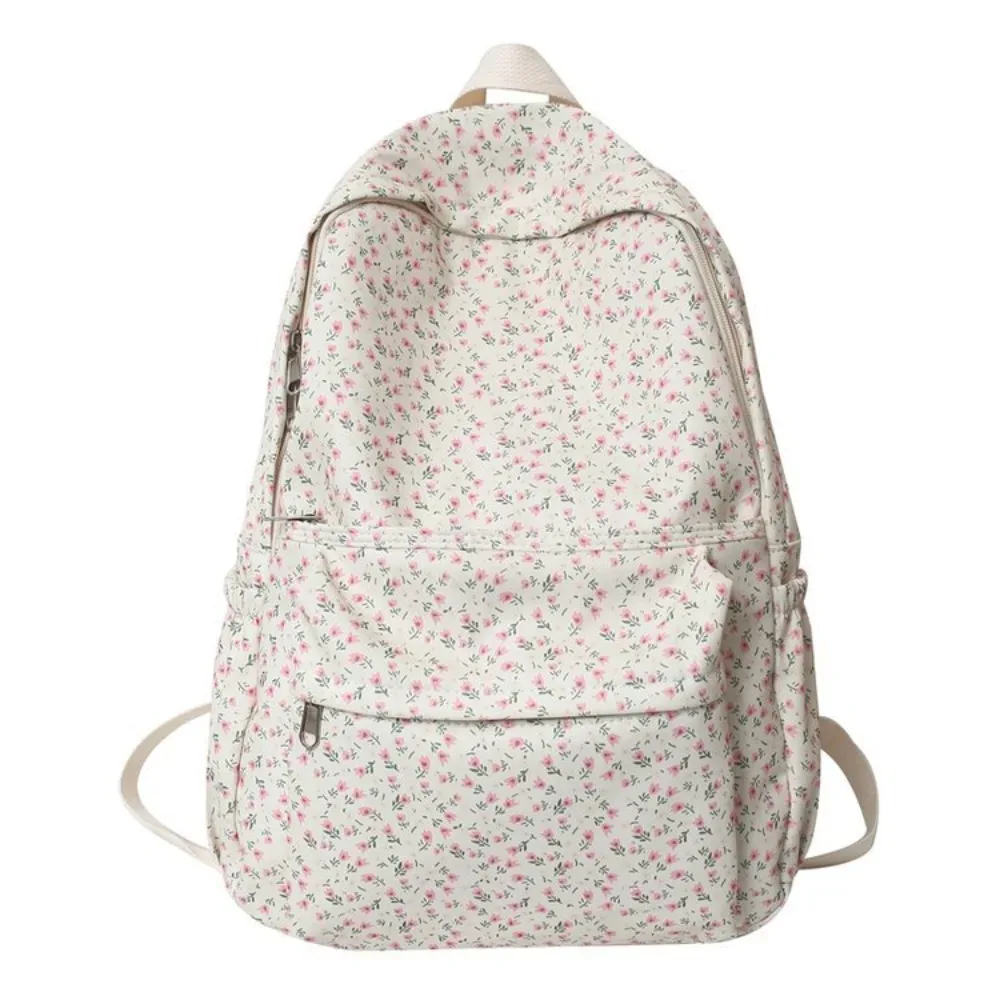 sac à dos tendance en nylon imperméable pour femmes, sac à bandoulière antivol décontracté de grande capacité, sac d'école pour adolescents, sac à dos de voyage