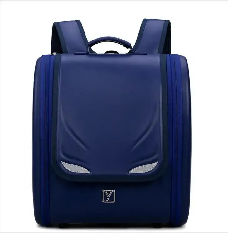 sac à dos d'école japonais sr à roulettes en pu pour enfant, chariot, orth4wd