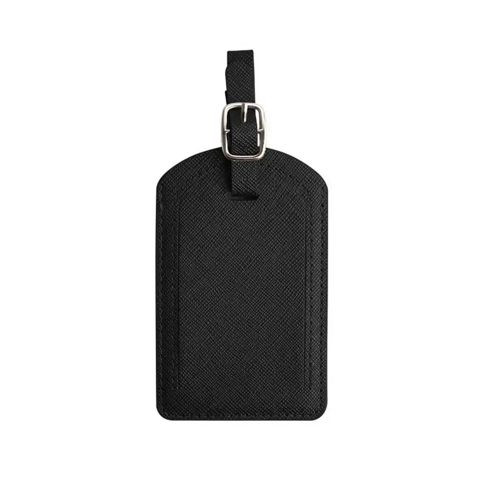 étiquette de bagage en cuir pu pour les fêtes, accessoires de voyage, étiquette de valise d'avion, étiquette de carte d'embarquement