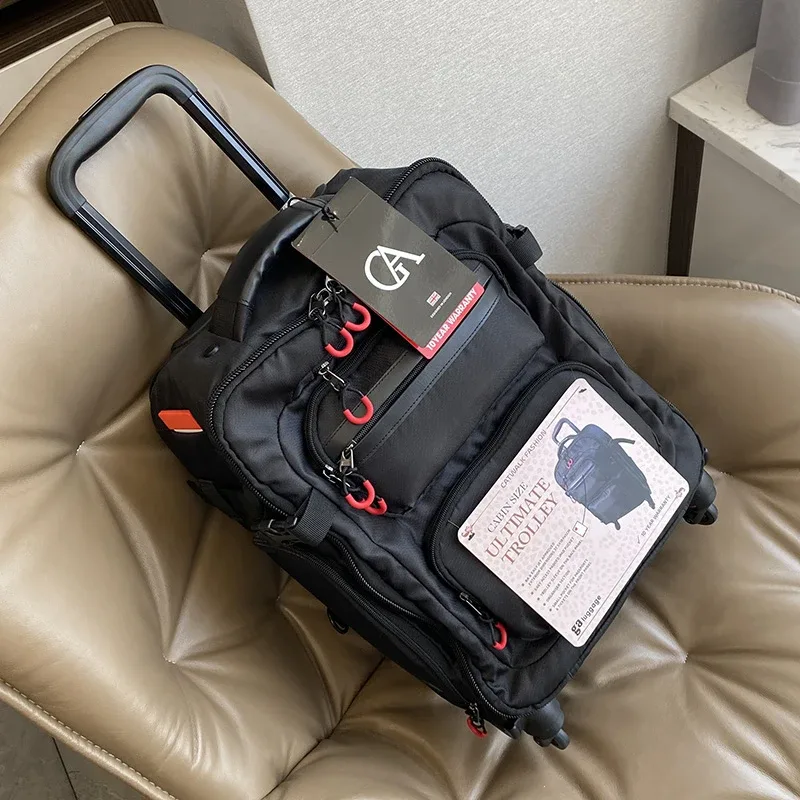 Nouvelle Collection de Bagages à Roulettes Tendance pour Femme et Homme – Valises Noires sur Roues 18, 20, 22, 24 Pouces – Bagages Cabine et Sacs à Dos