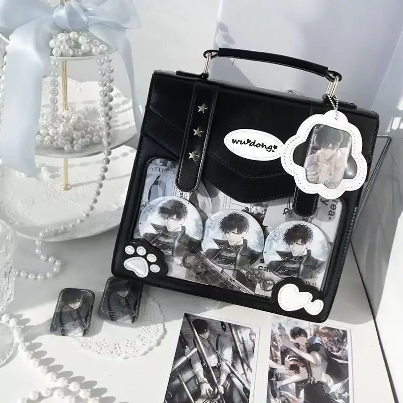 y2k jk uniforme ulzzang sac à bandoulière simple nouvelle mode mignon kawaii ita sac pour les filles sac à dos polyvalent de tous les jours