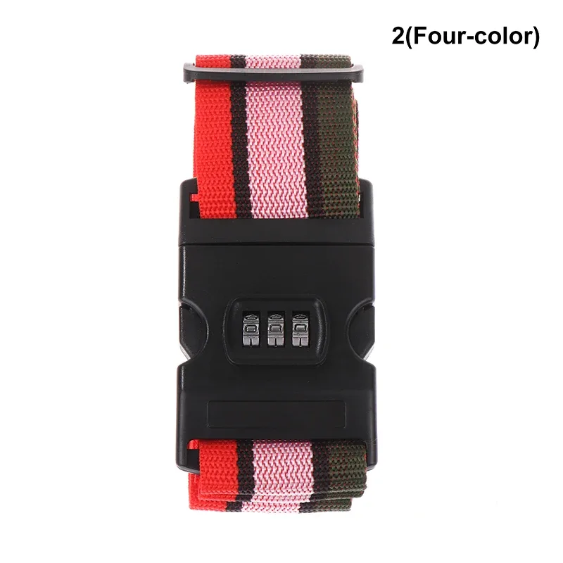 sangle d'emballage en nylon durable pour bagages de voyage, serrure sécurisée pour valise, ceinture, 1pc