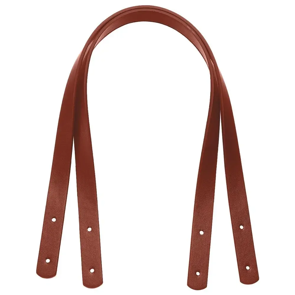 lot de 2 poignées de sac en cuir pu détachables, bandes de sac à main, bandes de sac à bandoulière, poignées de boîte cadeau avec rivets