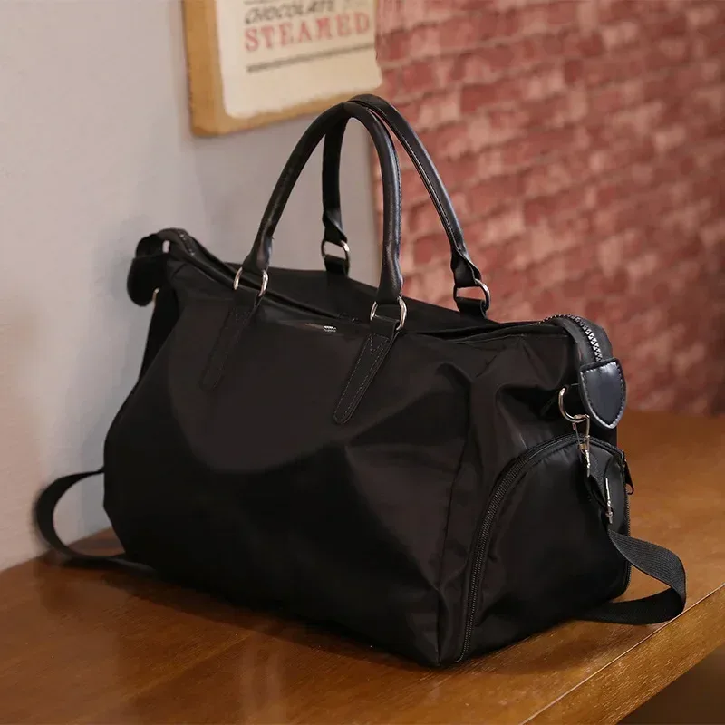 sac de voyage à la mode, sac de sport portable à courte vitesse, léger oxford, grande taille, fourre-tout pour bagages, sac à main pour hommes et femmes