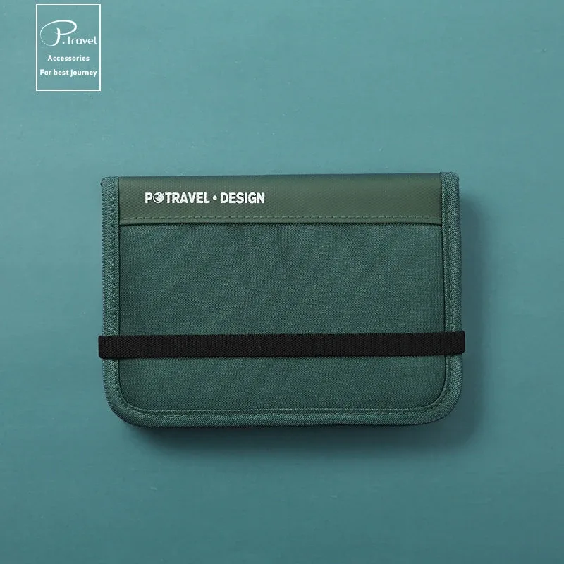 portefeuille de voyage avec blocage rfid, porte-passeport, étui multifonction pour cartes de crédit, organisateur de documents d'identité pour hommes et femmes, pochette antivol