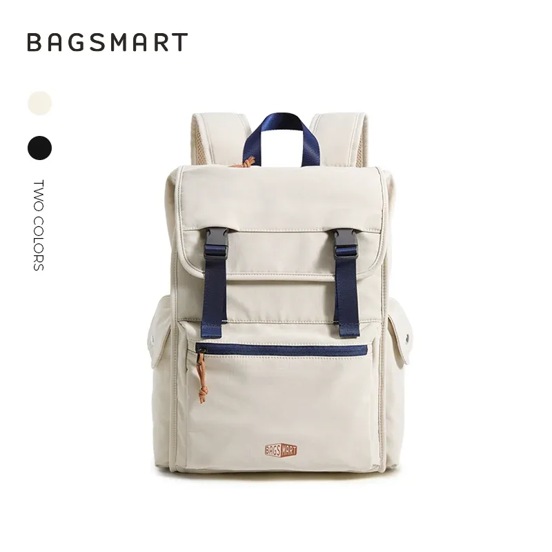 bagsmart étendu 23l sac à dos grande capacité hommes en plein air voyage bagages sac unisexe collège école sac à dos adapté pour ordinateur portable 15,6 pouces