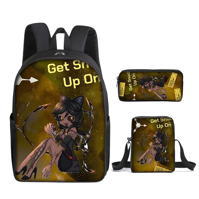 populaire jeune nouveauté meurtre drones impression 3d 3 pièces/ensemble étudiant sacs de voyage sac à dos pour ordinateur portable sac à dos sac à bandoulière trousse à crayons