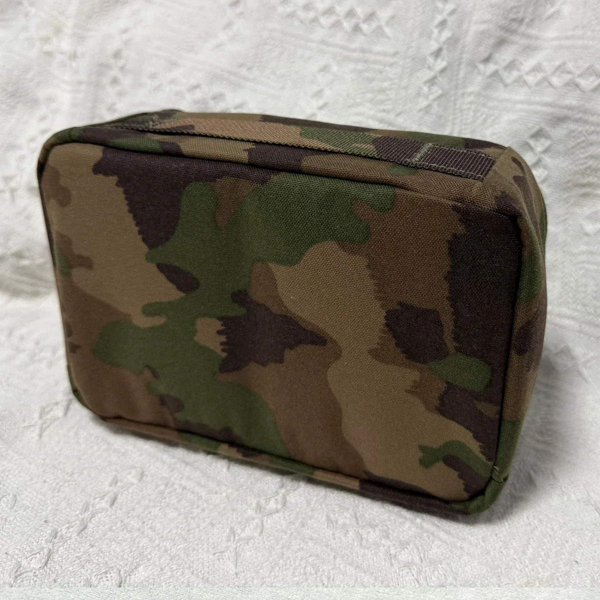 ensemble de 3 trousses de toilette en nylon camouflage suisse taz16 personnalisées |   organisateur de voyage pour articles de toilette et cosmétiques