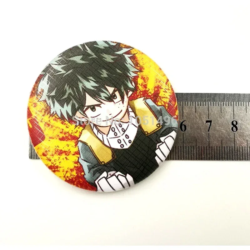 (9 pièces/ensemble) Badge de dessin animé Haikyuu Hinata Shoyo broche de Costume Kageyama Tobio sac à dos ou accessoires de sac