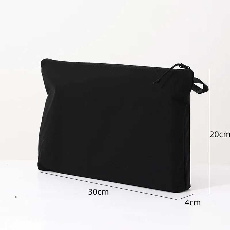 sac de toilette imperméable pour voyage en plein air, grande capacité, sac cosmétique portable, couleur unie, sac de rangement pour maquillage, étui pour femmes