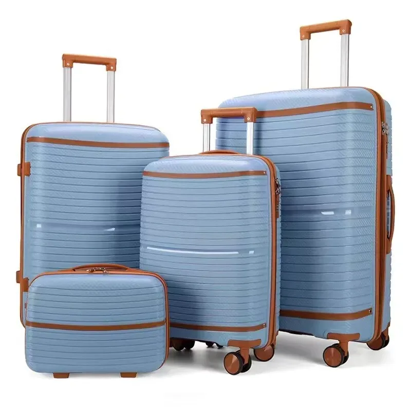 ensemble de bagages 4 pièces, valise à roulettes de grande capacité, nouveau bagage de voyage