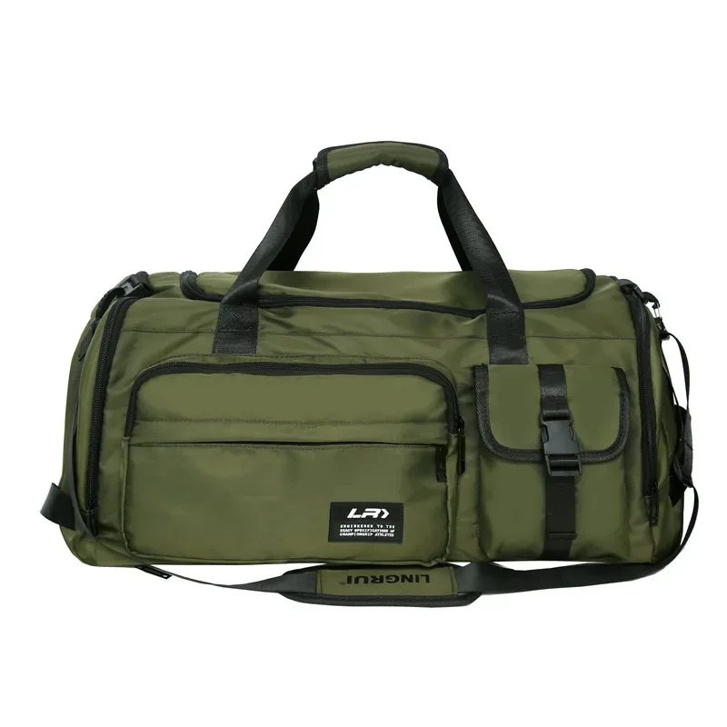 sac de sport en nylon elegant sac de voyage impermeable a grande capacite pour hommes et femmes