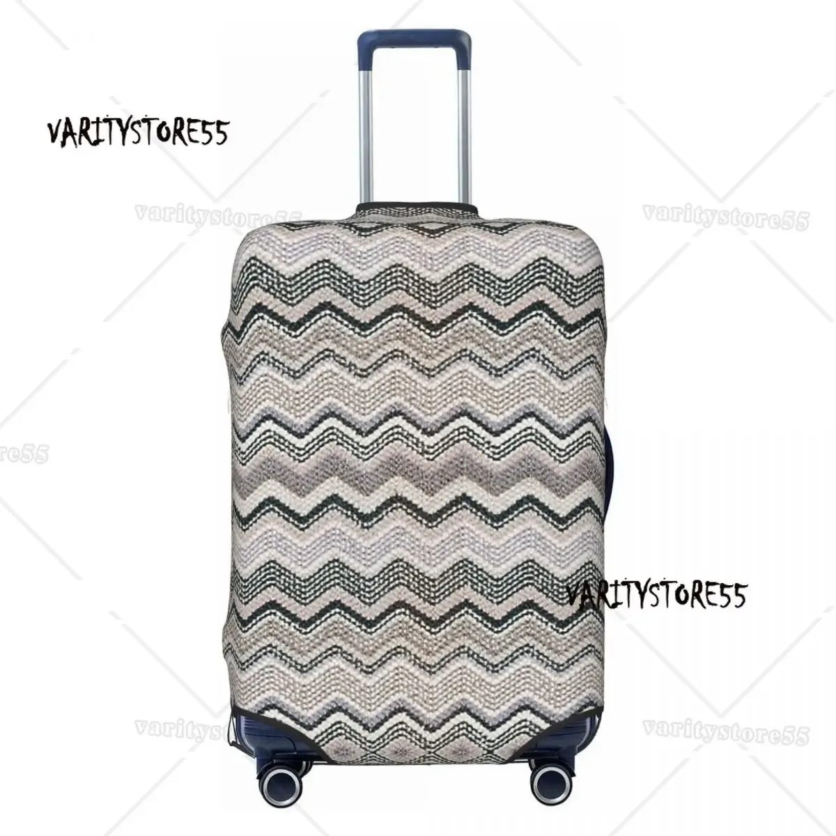 housse de bagage de voyage personnalisée imprimé léopard, housse de protection élastique en peau d'animal pour valise, adaptée à 18 à 32 pouces
