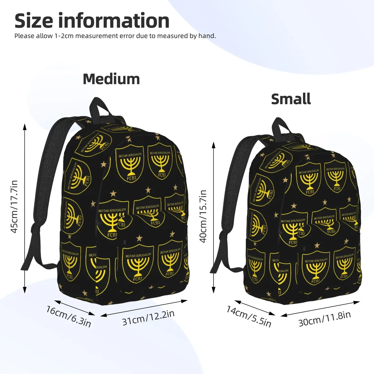 sac à dos b-beitar jerusalems, sacs à dos de sport, design pour jeunes, grands sacs pour le lycée, sac à dos élégant