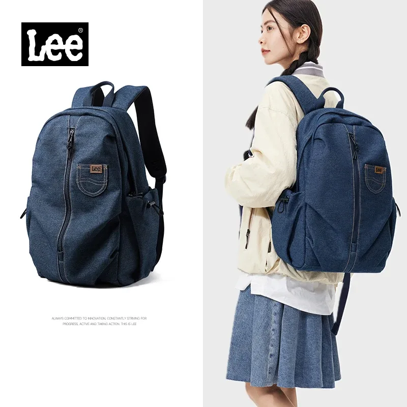 lee nouvelle mode léger voyage sac à dos étanche hommes femme collège lycée étudiant ordinateur portable sac d'école gril garçon