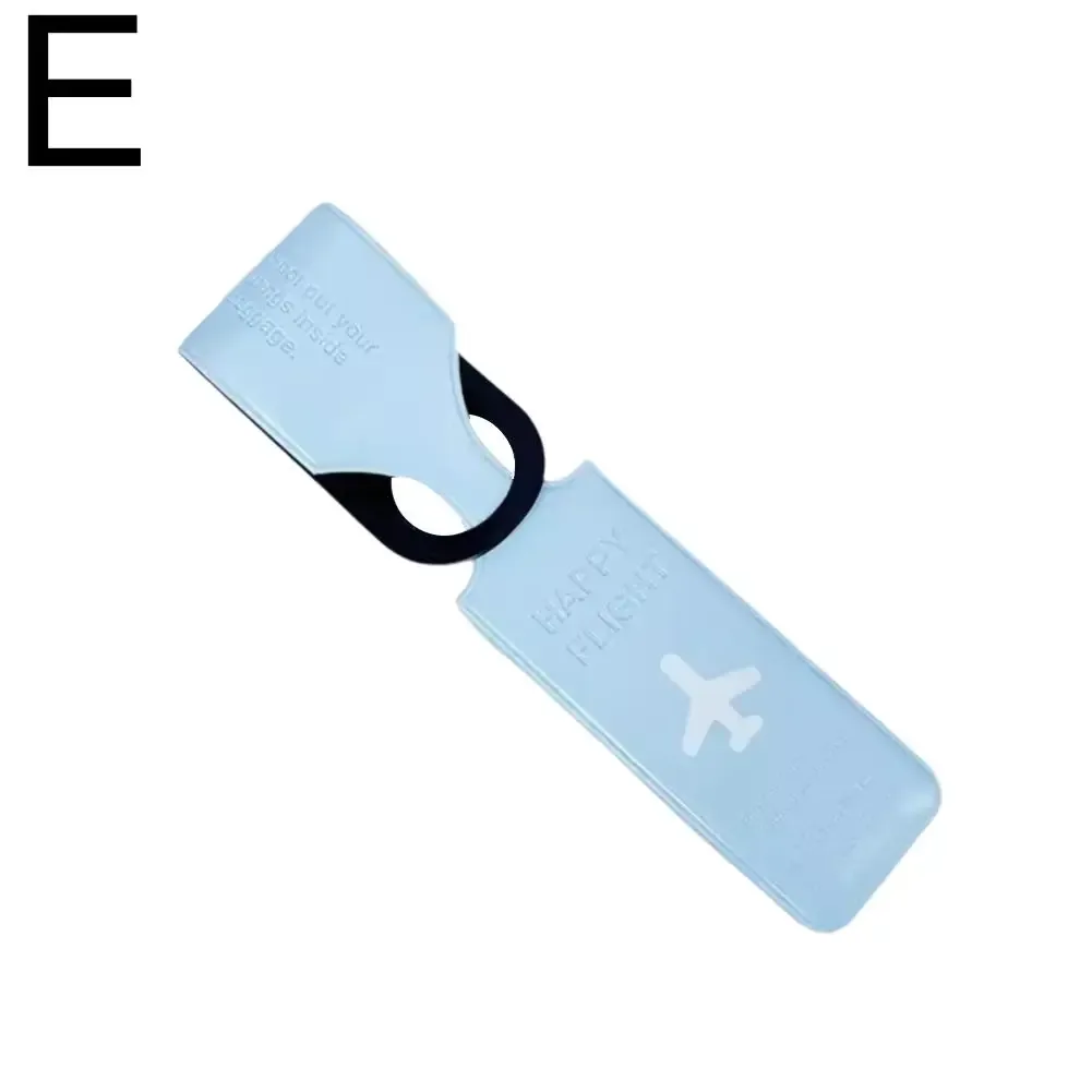 étiquettes de bagage de voyage couverture valise id porte-étiquette de bagage lettre étiquettes d'embarquement de bagages étiquette portable accessoires créatifs voyage