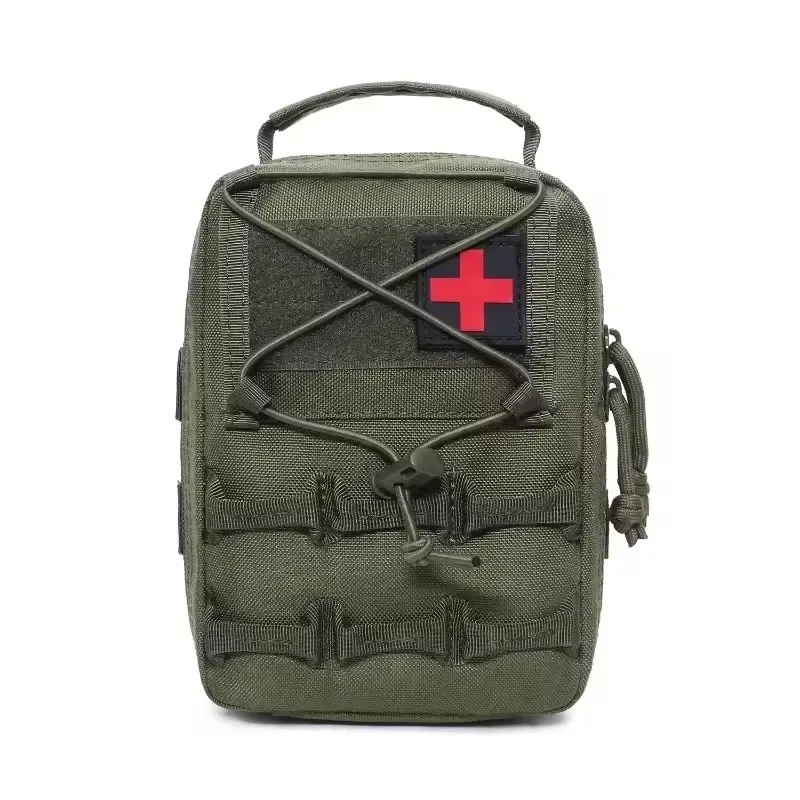 nouvelle pochette médicale edc, sac de survie en plein air, sac d'urgence emt, sac de ceinture, sac de camping, sac de chasse, sac tactique molle, trousse de premiers soins