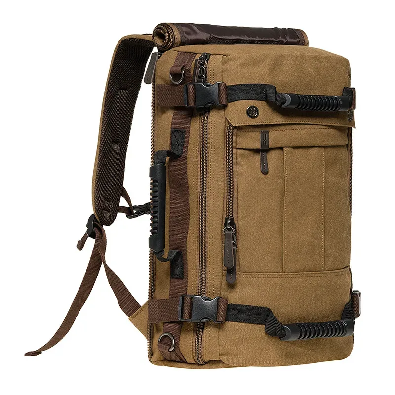sac à dos de voyage multifonctionnel pour hommes, sac à dos en toile pour étudiants, sac à dos scolaire, 3 couleurs, e27