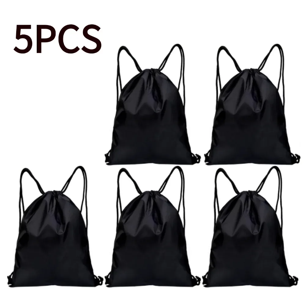 sac de rangement en nylon imperméable avec cordon de serrage, sac multifonctionnel, sac de voyage durable pour chaussures, sous-vêtements, sport et voyage